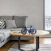 1pc Finger Mountain Bike Ornament Finger Bike Mini Bicycle Toy Alloy Desktop Ornament Bicycle Model Desktop House Model(Blue)