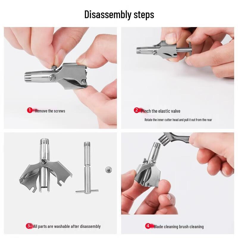 Zhang Xiaoquan Press-Type Nose Hair Trimmer