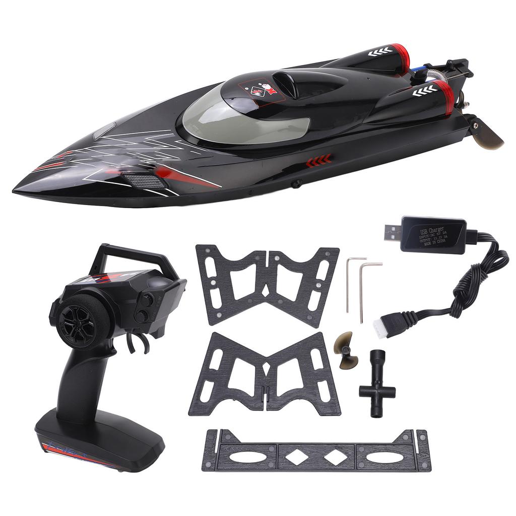 Remote Control Brushless High Speed Boat 2.4Ghz Full Scale RC Racing Boats for Children Over 14