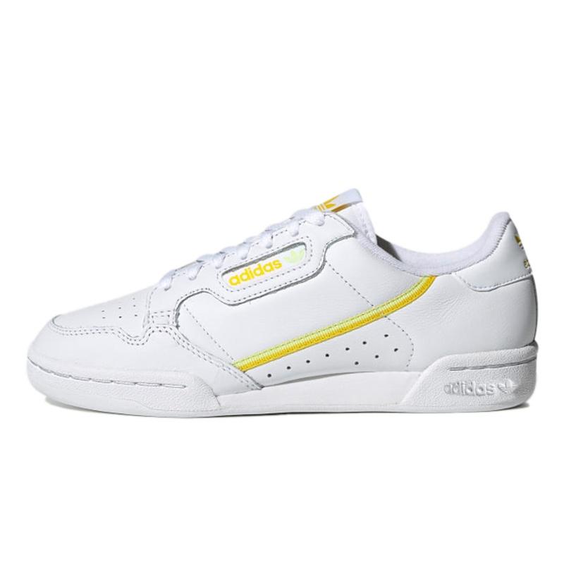 (WMNS) adidas Continental 80 White Semi Frozen Yellow Women s EE5561 EU 40⅔