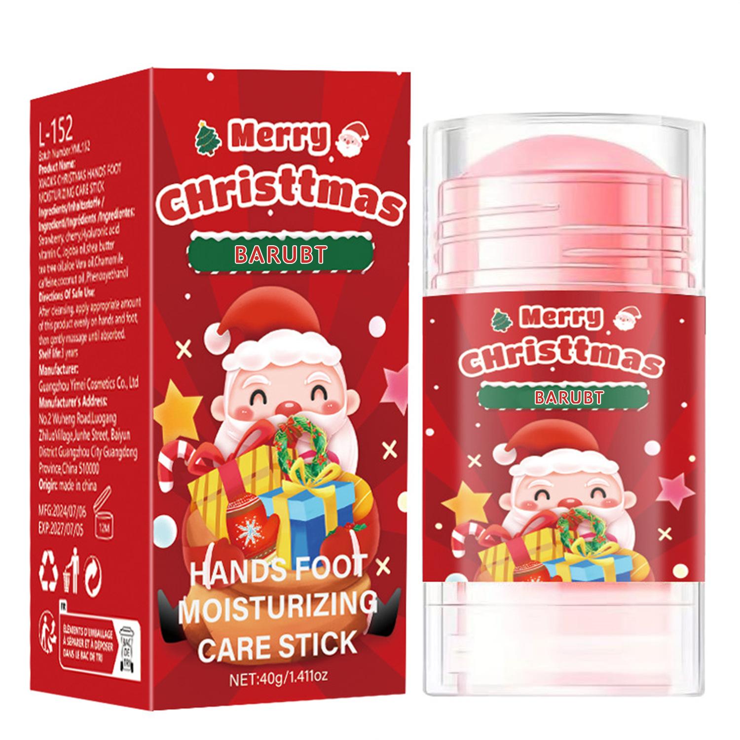 

Christmas Winter Hand Foot Care Stick Anti-Dry Crack Moisturizing Nourishing Hydration for Dry Skin Care 1pc