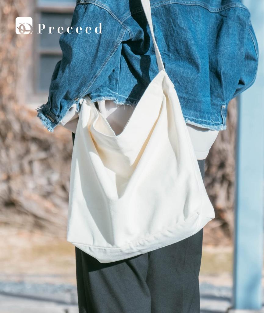 Canvas Tote Bag Shoulder Bag [Preceed] Men's