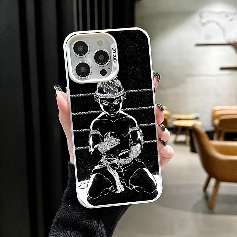 Muay Thai Fight Boxing Soft Phone Case for iPhone 15 16 17 Pro Max 17Air 16E 14 Plus 13 12 Mini Shockproof Cover Back Shell