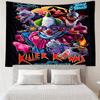 Clown Horror Tapestry Hanging for Bedroom,Livingroom, Playroom,Decor Art Room Wall Tapestry Holiday and Birthday Gifts