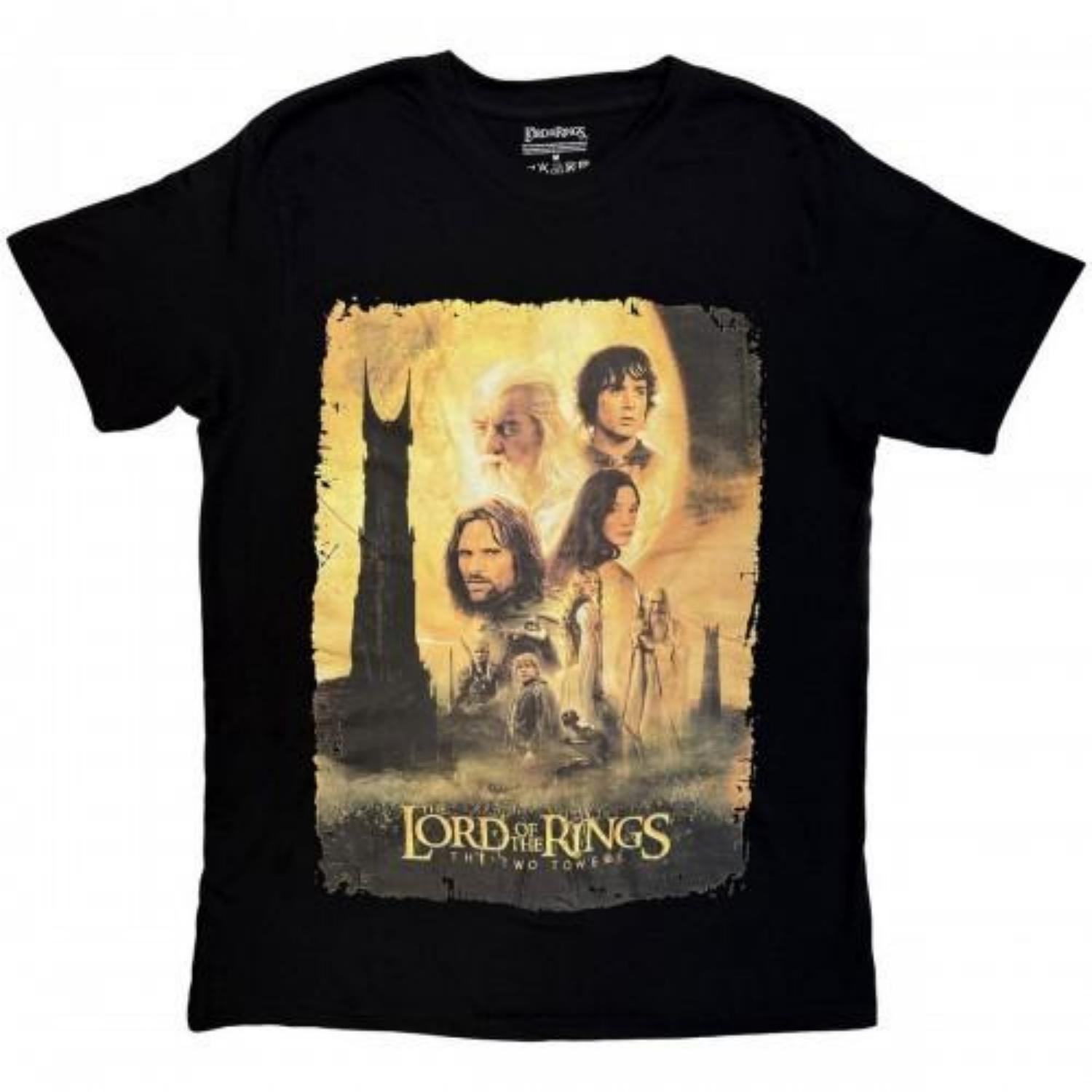 The Lord Of The Rings_ The Two Towers Unisex Adult Poster T-Shirt S