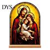 Exquisite Acrylic Table Centerpiece Catholic Statue Ornament, Tabletop Centerpiece, Freestanding Christian Unique Office Desk Accessories Religious