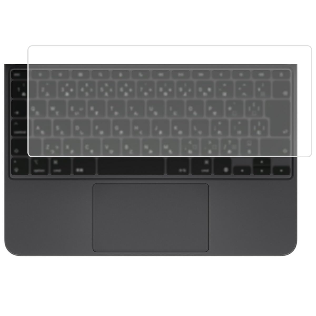 

ClearView Magic Keyboard Pro 13 M4 2024 Keyboard Cover Protective Film Made in Japan (iPad Model) [Silent]