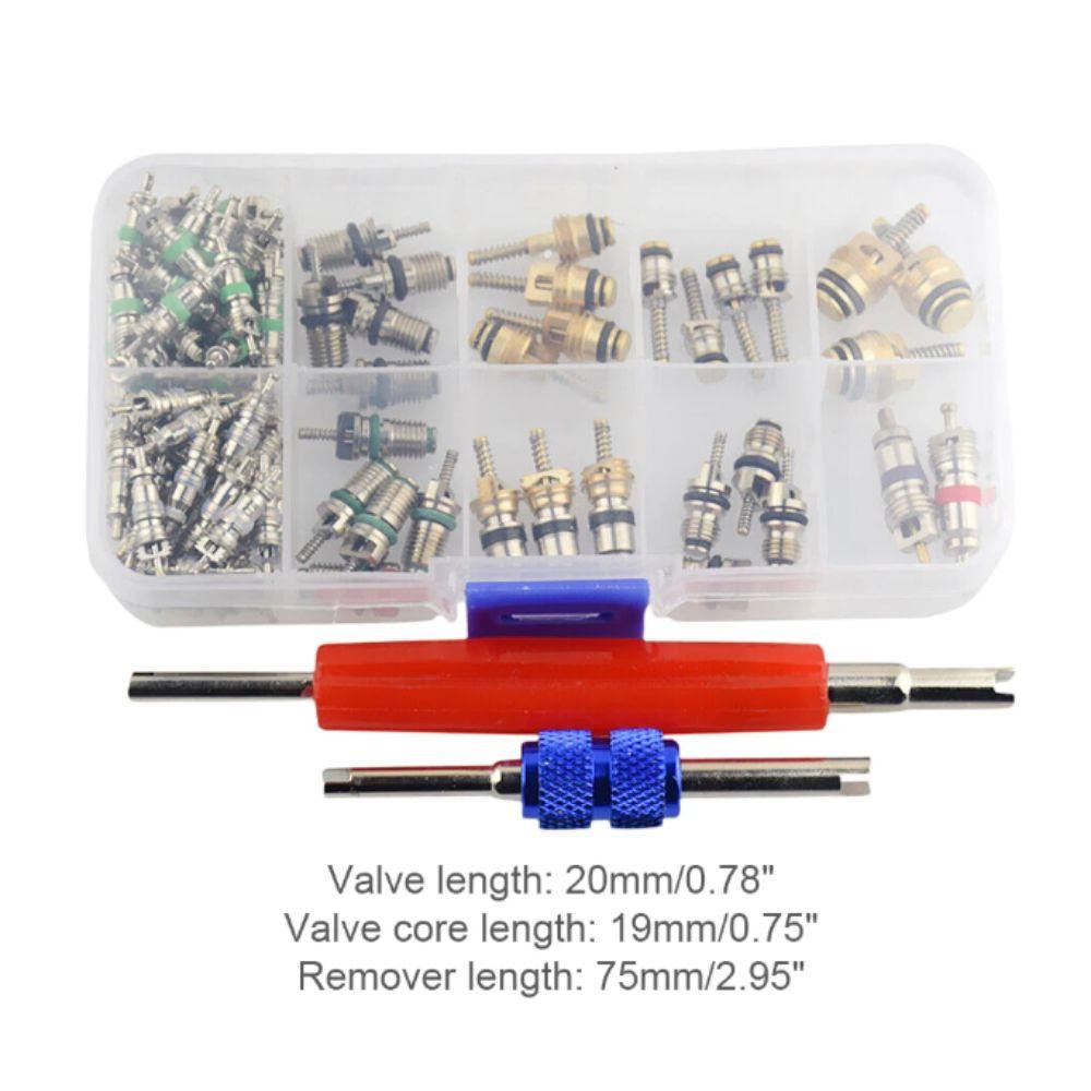 Auto Accessories Automotive Air Conditioning 102Pcs/box HVAC Valves Kit HVAC Systems
