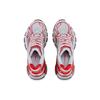 Li Ning Lijun BOW Comode Versatili alla Moda Antiscivolo Resistenti Scarpe Basse Casual Scarpe Casual da Uomo Rosso Bianco AZGT067-3