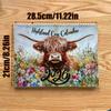 2026 Highland Cow Calendar - Scottish Cow Daily Planner,Annual Schedule and Monthly Notebook,Suitable for Home Office Decoration