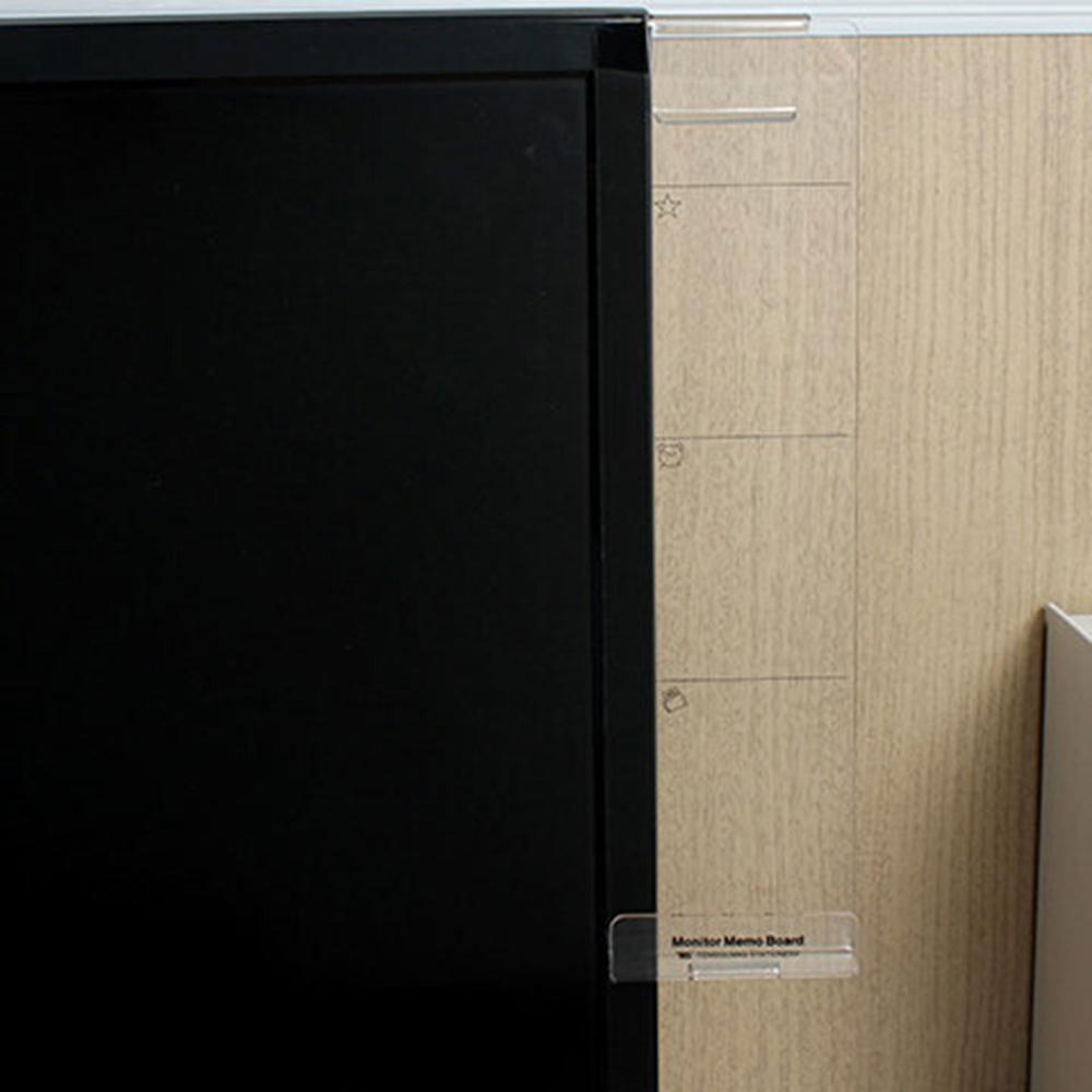 Name Card Phone Holder Name Card Holder Sticky Note Display Acrylic Monitor Message Memo Board