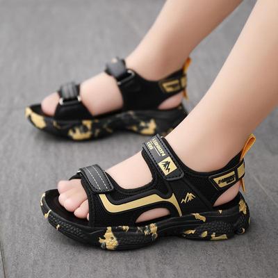 Summer Kids' Shoes Boys' Soft Soled Beach Shoes Kids Fashion Open Toe Sandals