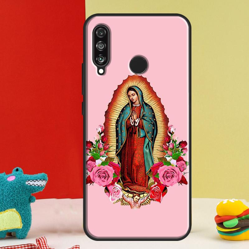 Virgen De Guadalupe Virgin Mary For Huawei Nova 12s 12i 11i 8i 9 10 SE Y91 Y90 Y60 Y70 Y72 Y61 P20 P40 P30 Lite P60 Pro Case