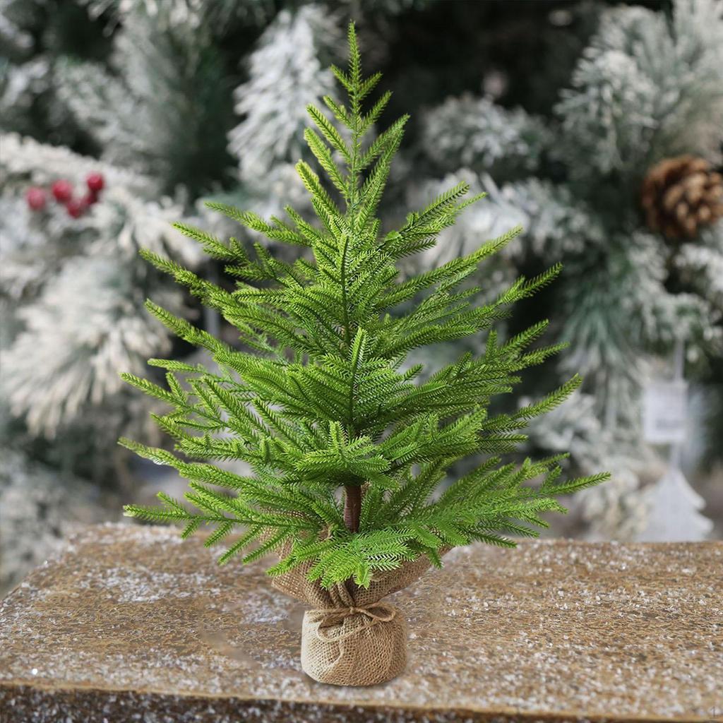 Artificial Small Christmas Tree Holiday Décor Versatile Ornament Tabletop for Party