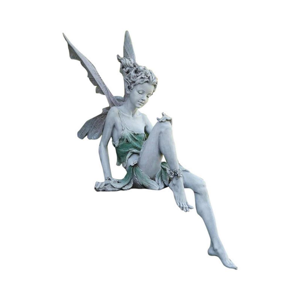 Fairy Statue Refined Ornaments Adorable for Patio