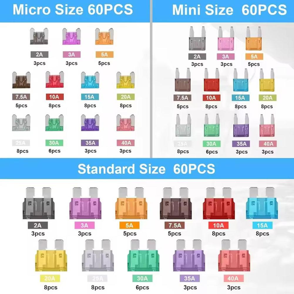 NEUES Kfz-Sicherungssteckplatz-Sicherungs-Kit Sicherungen Automatisches LKW-Steckplatz-Sicherungs-Einsatz-Versicherung für Xenon-Scheinwerfer Auto-Zubehör