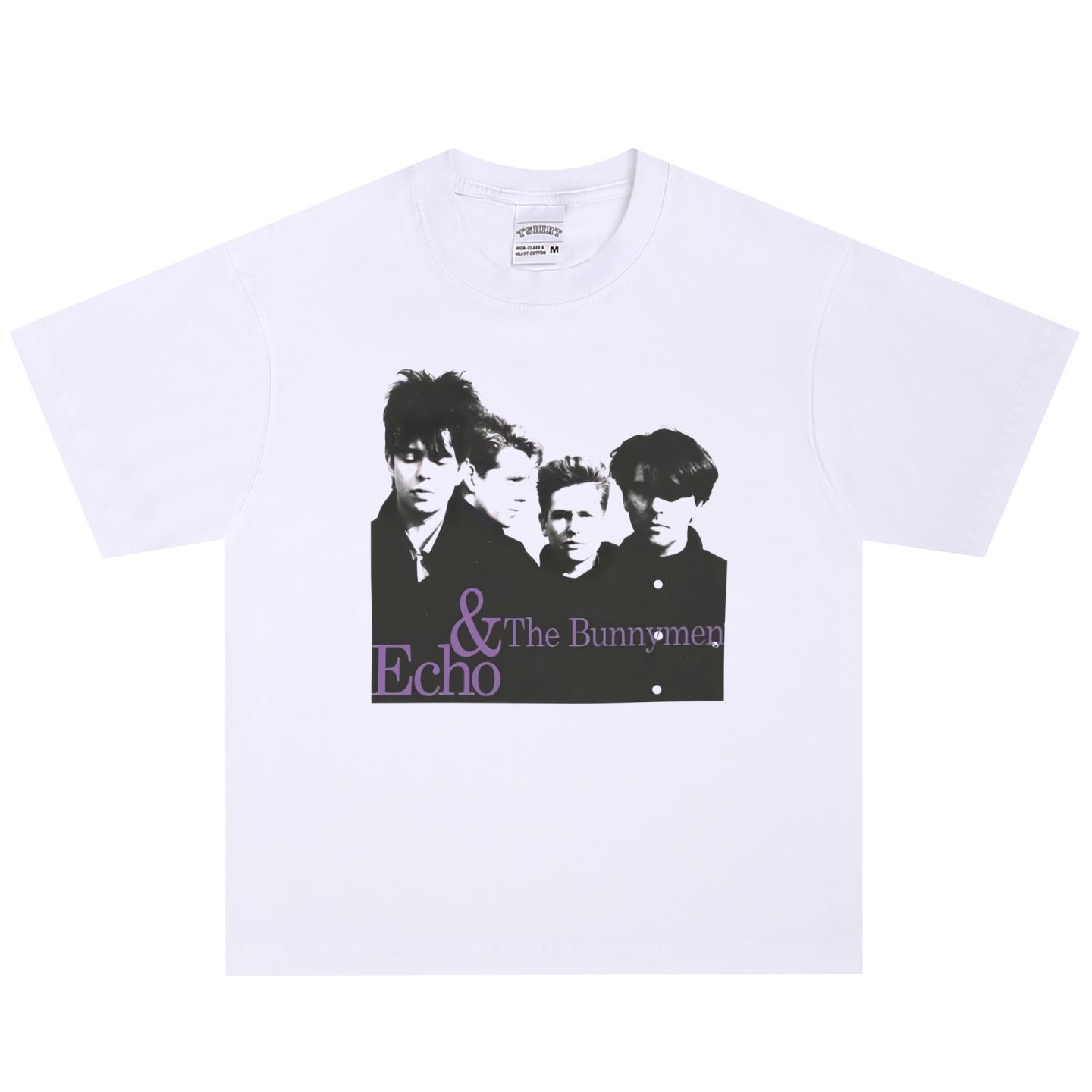 Echo And The Bunnymen T-Shirt, Soft Fabric Casual Daily Wear XXXL