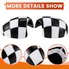 ABLZ-For BMW Mini Cooper R50 R52 R53 RHD Rearview Mirror Reversing Mirror Cover Shell Decoration Auto Parts