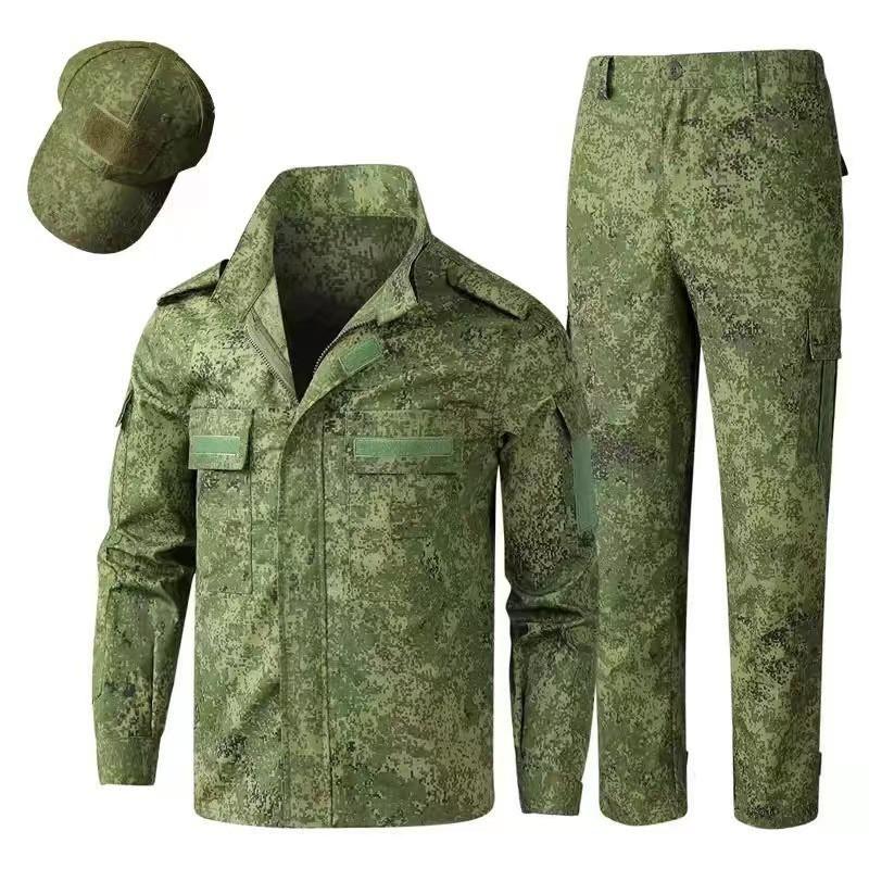 Men Women Tactical Camo Uniform Set Breathable Durable Outdoor Training Suit Hiking Camping Shooting Sports
