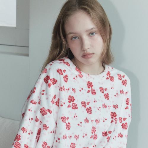 [Muse Mood] Rose Cherry Winter Pajama [Shipped from Korea] 100% Authentic