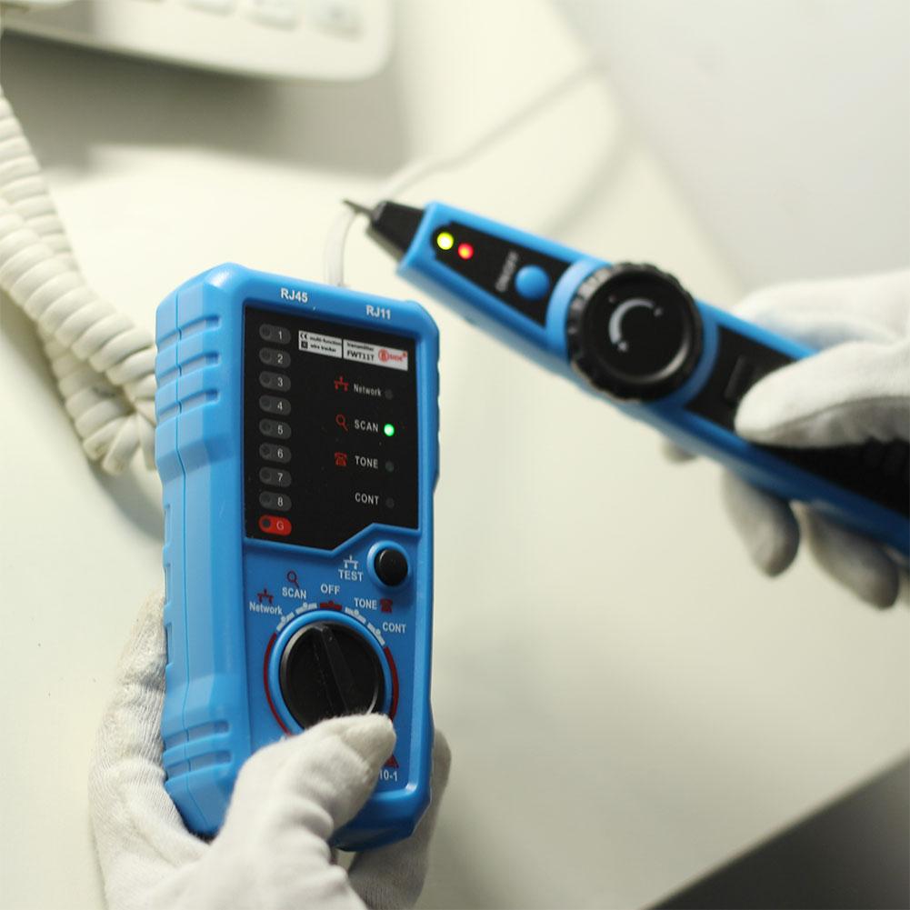 BSIDE Wire Network Cable Tester Rj45 Tracker Fwt11 Rj11 Cable Ethernet Line Finder