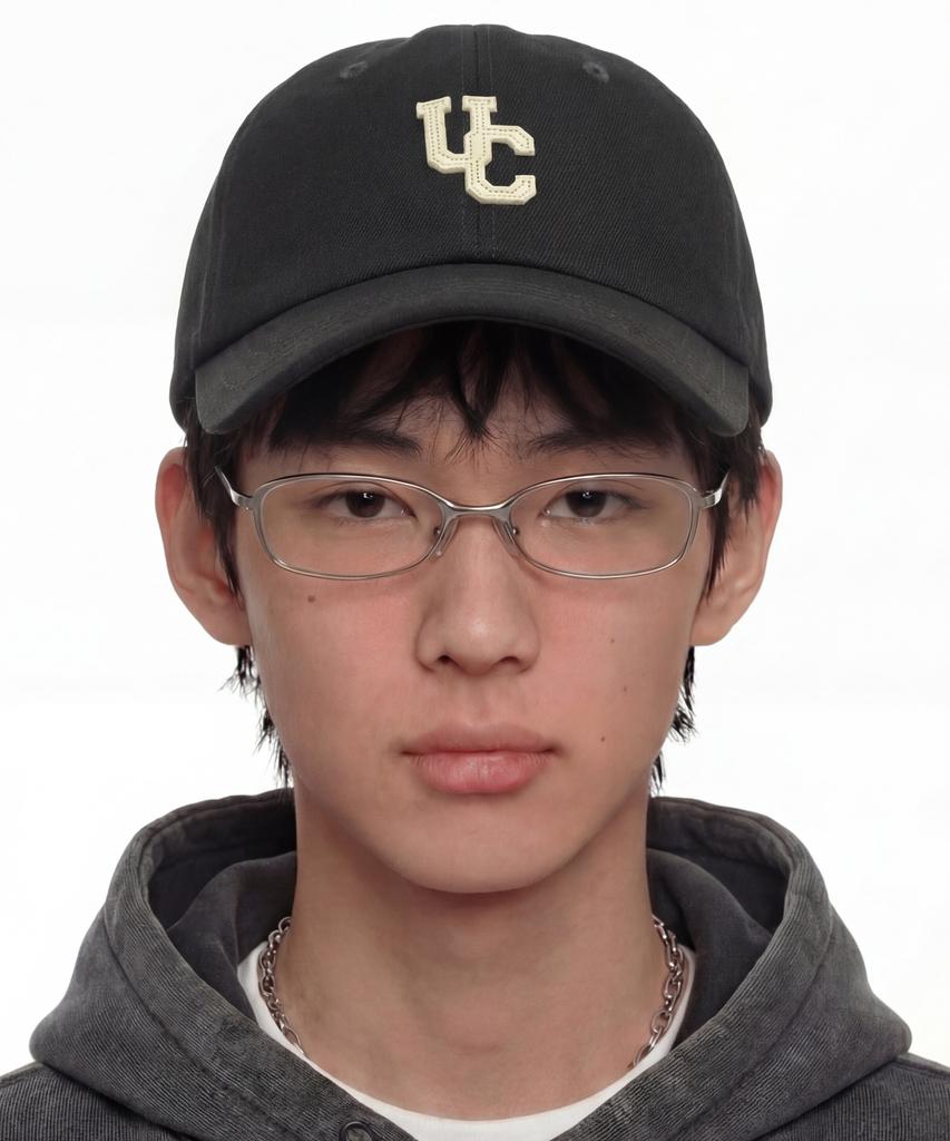 Eondeok Eonteulol Washed Cotton Ball Cap Uc Overlap / Washed Bb / Charcoal