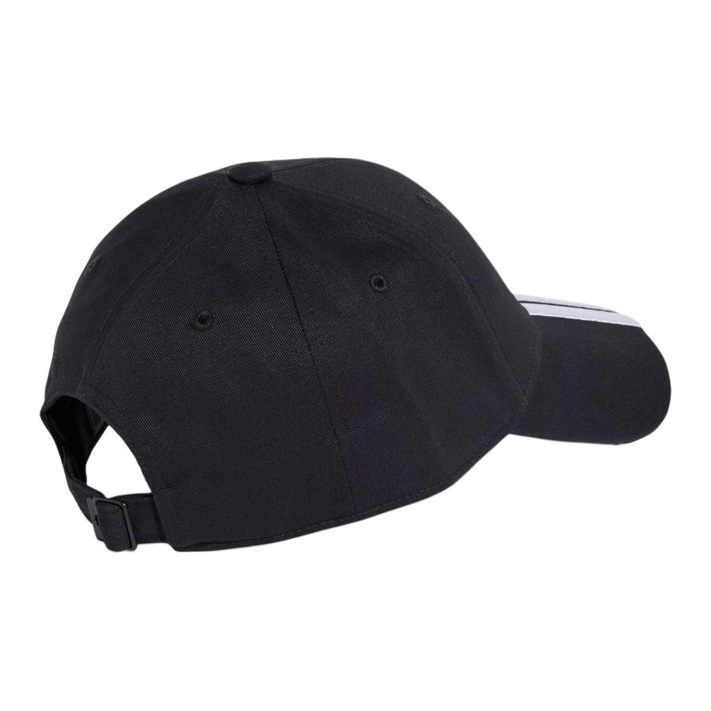 Adidas Logo Design Cotton Recycled Material Blend Cap Unisex Cap Black JG1072