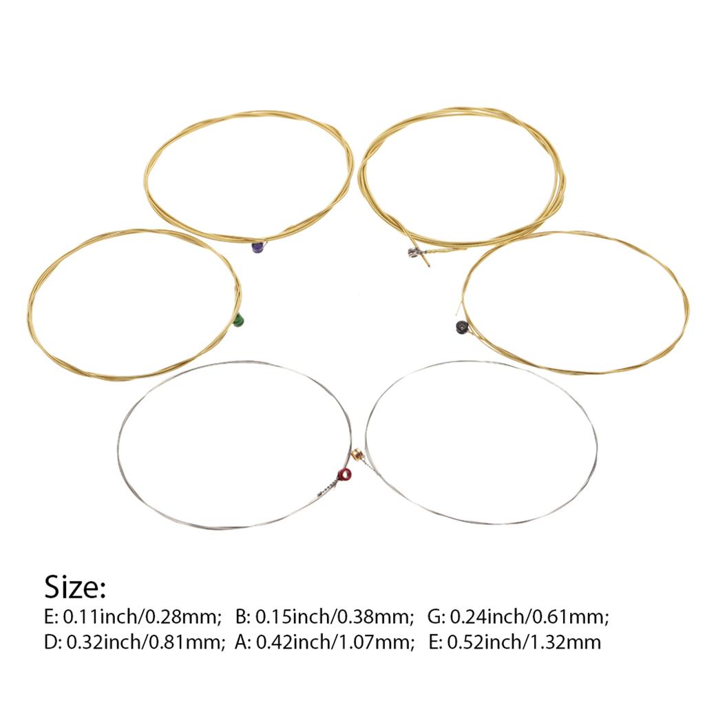 Orphee TX630 Akustikgitarrensaiten (.011 .052) 75 25 Phosphorbronze