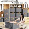Steel Frame Folding Storage Boxes Dust-Proof Moisture-Proof Clothes Trousers Socks Home Organization Drawer Wardrobe Storage Box