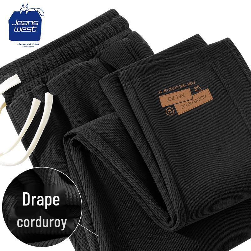 

JEANSWEST CLUB Men s Corduroy Casual Sport Pants M