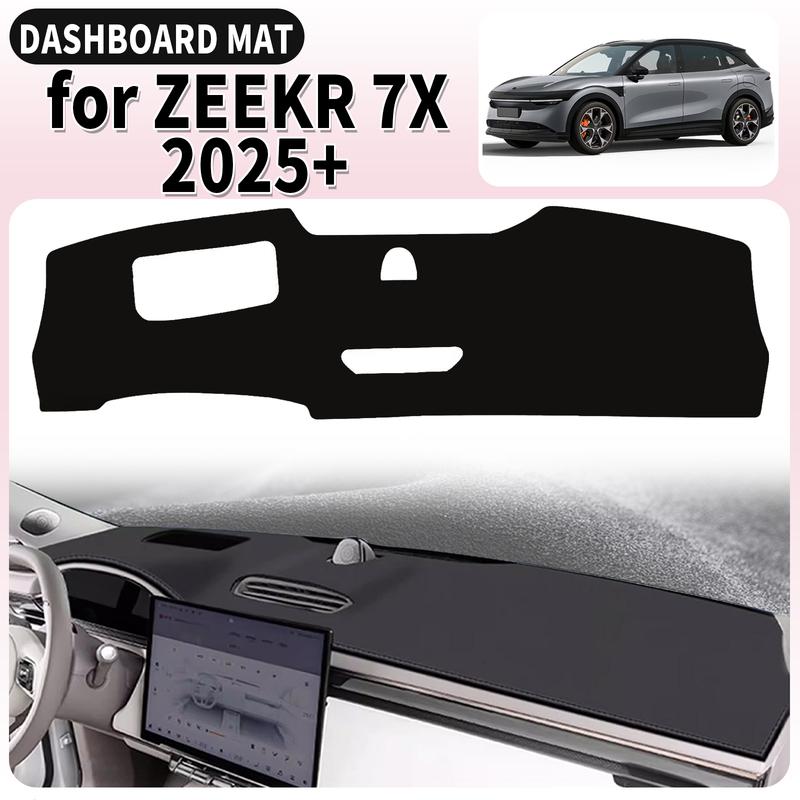 fit for ZEEKR 7X 2025 2026 2027 Car Dashmat Dashboard Cover Pad DashMat Sunshade Accessories Protective Carpet Leather