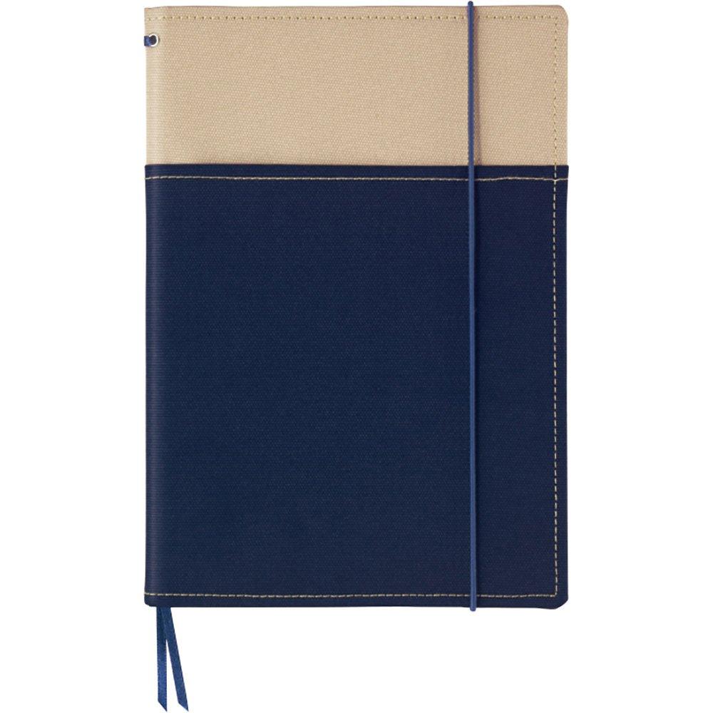 Kokuyo Systemic Notebook Navy 40 Cover, A5, Blue, A-Ruled, Sheets, No. 655A-4