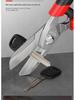 Delixi Electric Tin Snips: Industrial Aviation Shears for Electricians and Metal Cutting