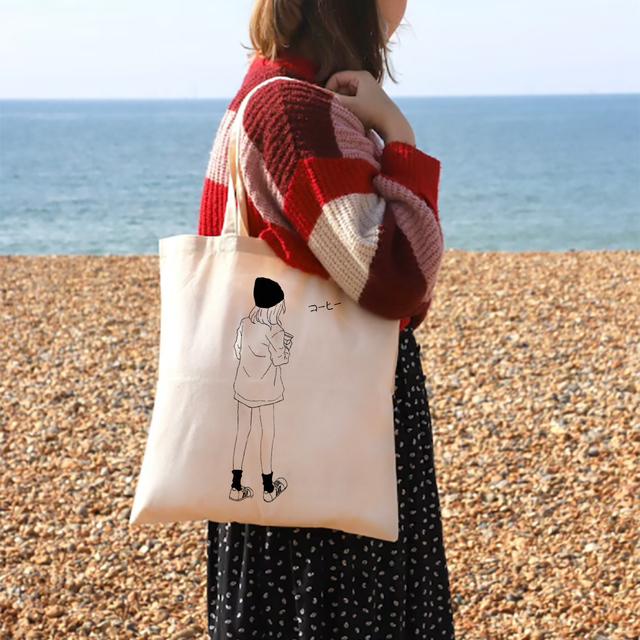 

Холщовая сумка для покупок для девочек, повседневная модная сумка на плечо, большая вместительная сумка для вечеринок и путешествий, оранжевый подарок 24*26cm