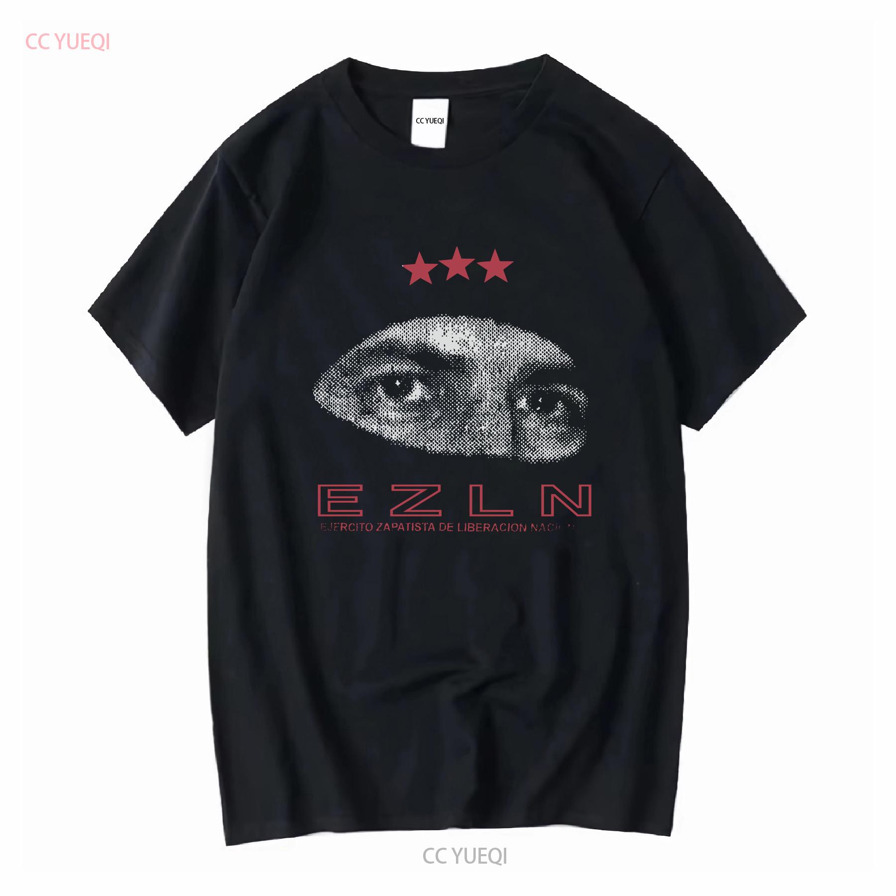 Новая редкая футболка EZLN Himno Zapatista Mexicanos No Latinos Comandante Marcos Emiliano Zapata в стиле ретро, двусторонняя, в винтажном стиле 4XL