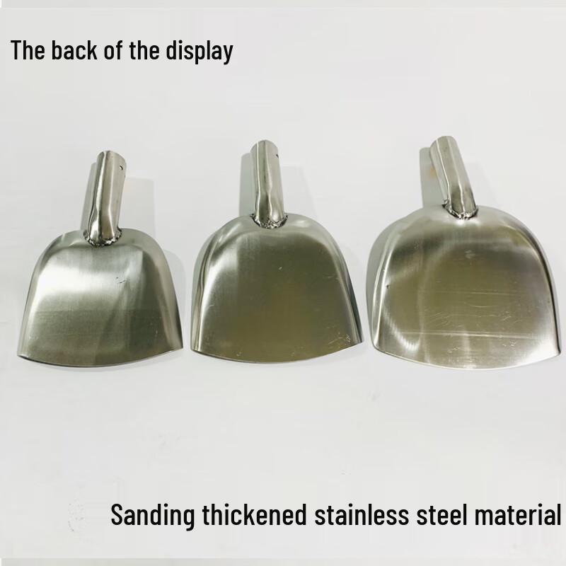 FATTBAO Stainless Steel Wood Handle Kitchen Spatula