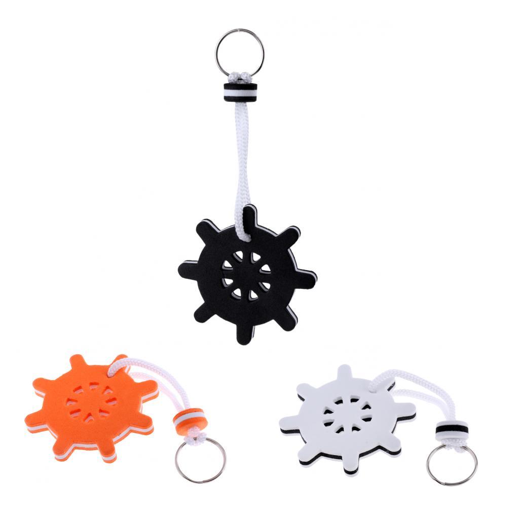 70mm Steering Wheel In the Form of Keychain Floating Kayak Kayak Kayak Boat