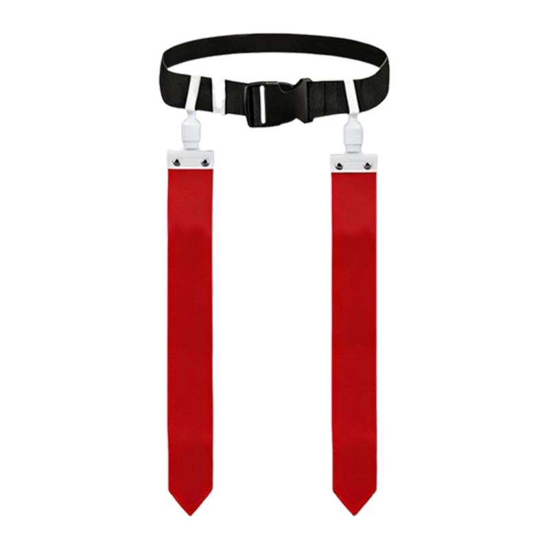 Nylon Waist Belt Soccer Belt Adjustable Football Waist Strap Soccer Training Ribbon Football Flags Football Sport Belt