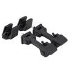 2 Set of Hood Latch Safety Catches & Brackets for Jeep Wrangler JK 2007 2016 55395653AF