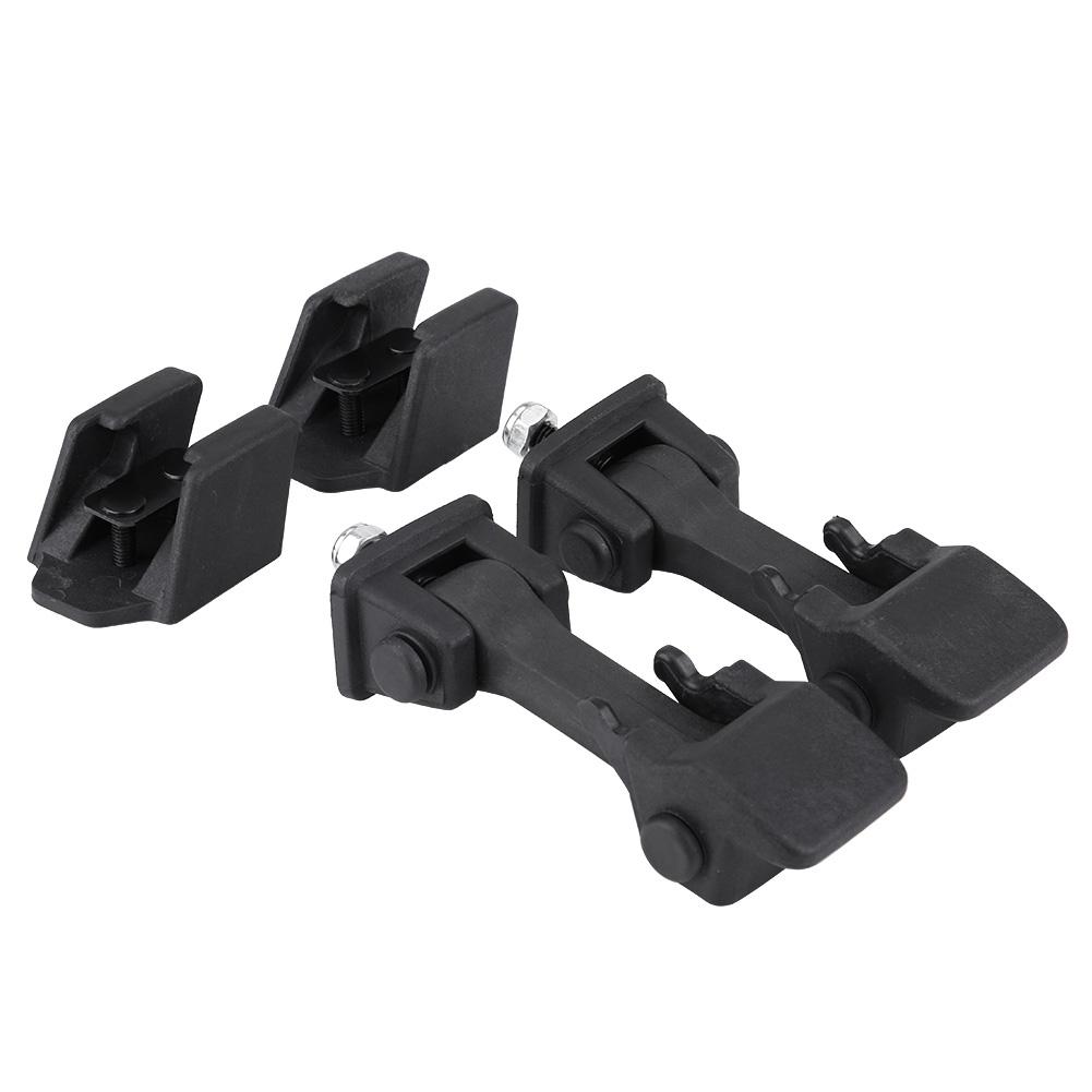 2 Set of Hood Latch Safety Catches & Brackets for Jeep Wrangler JK 2007 2016 55395653AF