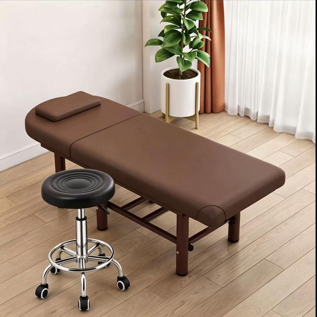 Folding Beauty Salon Massage & Therapy Bed with Hole for Tuina, Tattoo, Eyelash, Body Sculpting & Moxibustion