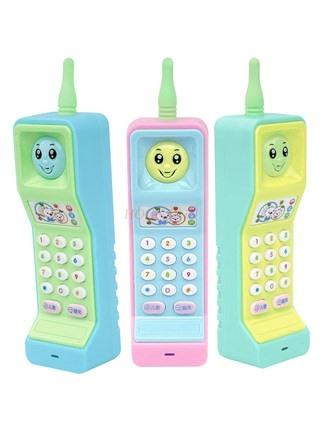 Big Brother Children'S Toy Mobile Phone Baby Girl Baby Simulation Phone Can Bite And Prevent Drool 0-1-3 Years Old