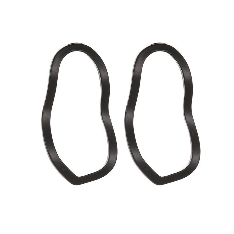 Euramerican Irregular Geometric Earrings Wave Hollow Out Simple Style Women Fashion Collocation Party Accessories