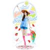 Exquisite Red Velvet Acrylic Standee Featuring Yeri Irene For Elegant Table Decor