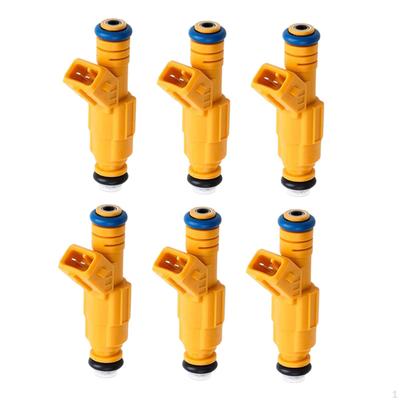 6Pcs Fuel Injectors 0280155710 Auto Accessories for Jeep Grand Cherokee