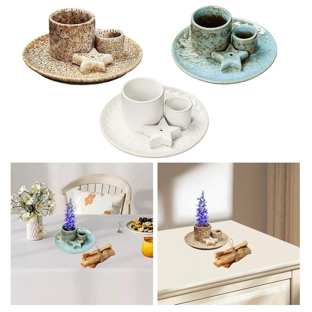 Incense Candle Holder Sage Holder Modern Decoration Incense Burner Palo Santo
