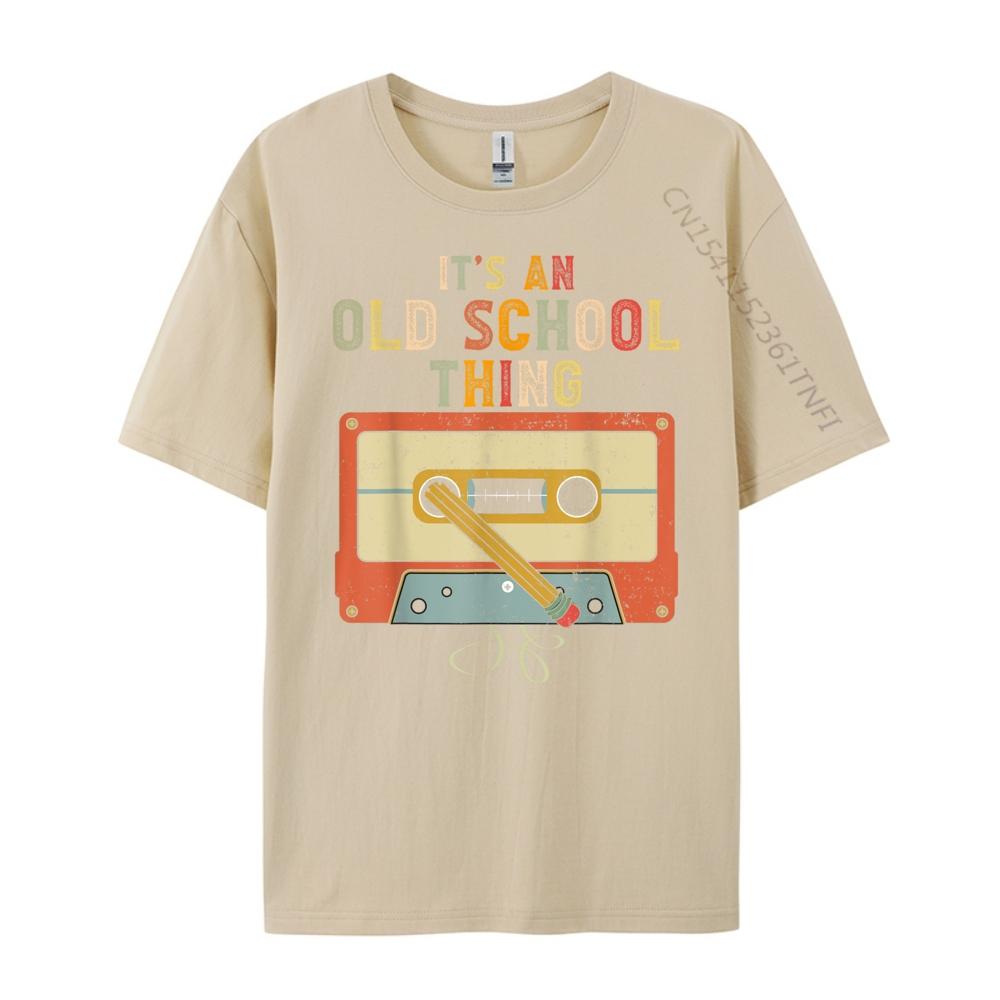 Retro Cassette Tape Music 80s 90s Women Plain T Shirts Wholesale Mans Year 2025 Graphic T Shirts Tshirts Unisex Vintage Style