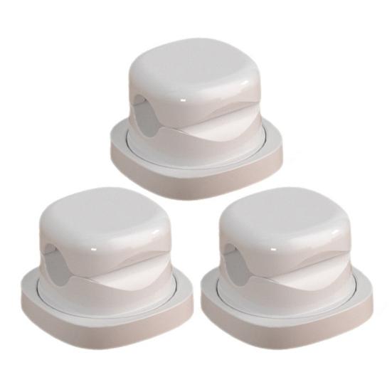 

3/6 шт. Поворотний на 360 градусів тримач для шнурів Наклейка для дому, офісу, тумбочки, столу Організатор для кабелів Магнітний затискач для керування дротами Зберігач для зарядного шнура 3pcs