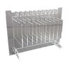 Nail Hanger Display Stand Acrylic Hanging Transparent   Nail Sample Display Stand with 10pcs Hanger