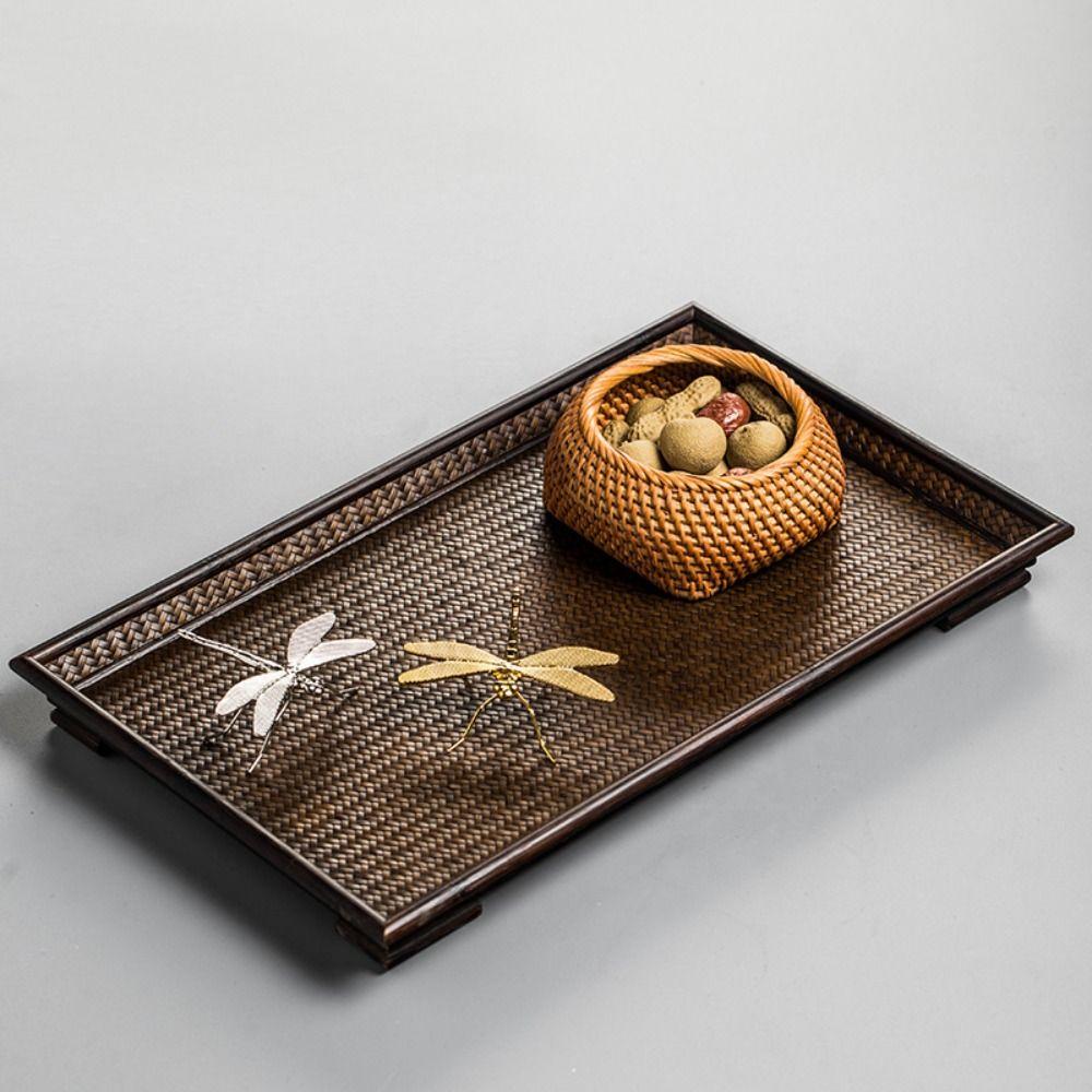 Dragonfly Simulation Dragonfly Metal Tea Pet Creative Dragonfly Cup Cover  Tea Table